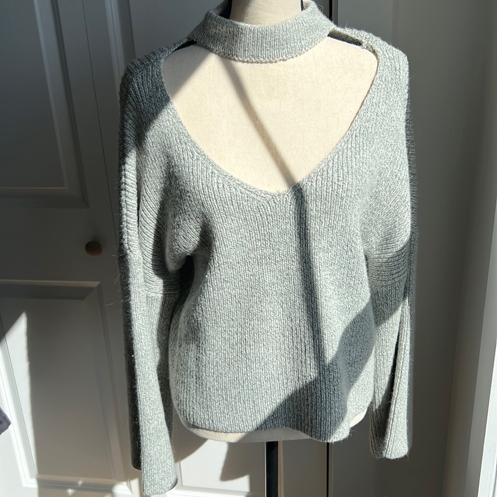 English Factory Sweater Bell Sleeves